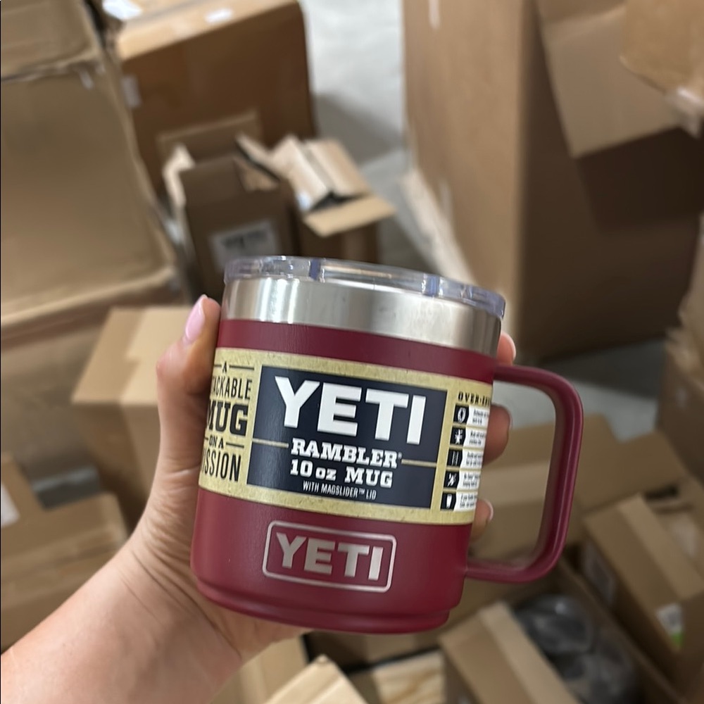 NWT YETI 10 oz Mug Harvest Red - Picture 1 of 3
